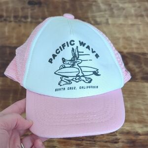 Pink Pacific Wave Trucker Hat